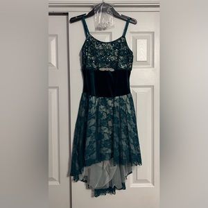 Revolution Seasons of Love Hunter Green Dance Costume